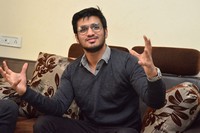 Nikhil Interview Photos